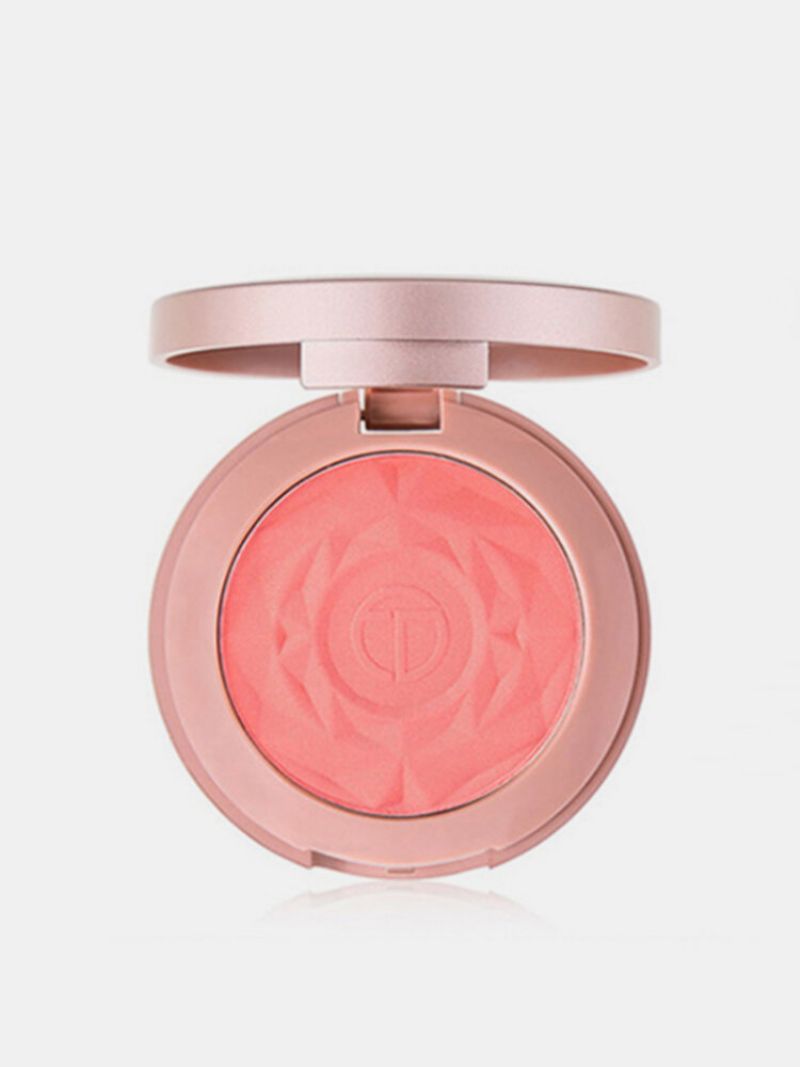 Rose Makeup Blush Dugotrajno Rumenilo Za Lice Lako Se Boji Posvjetli Fini Puder U Prahu Breskvasto