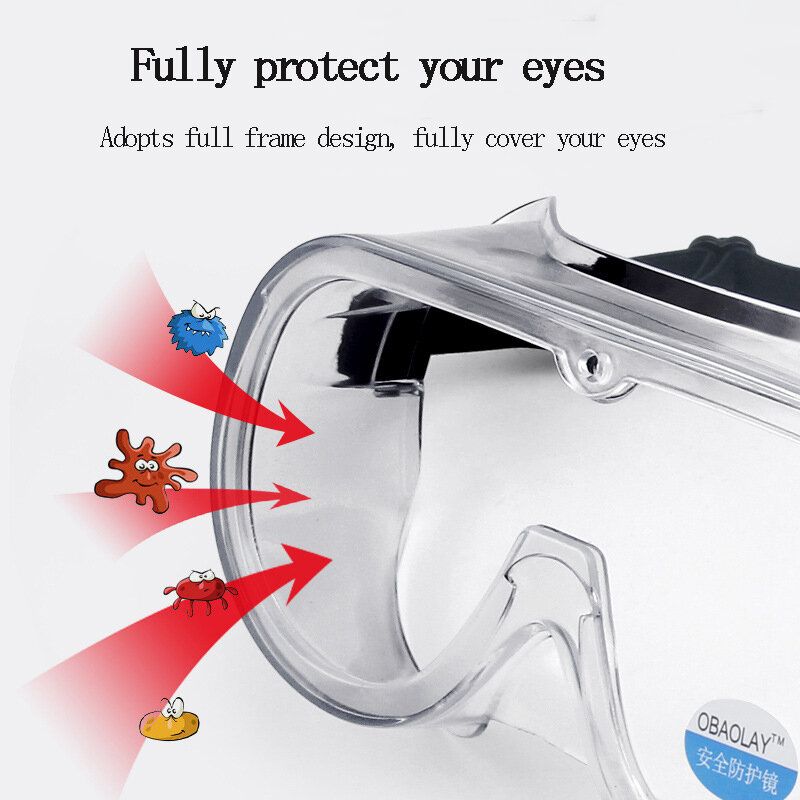 Unisex Zaštitne Naočale Protiv Zamagljivanja Prozirne Puna Zaštita