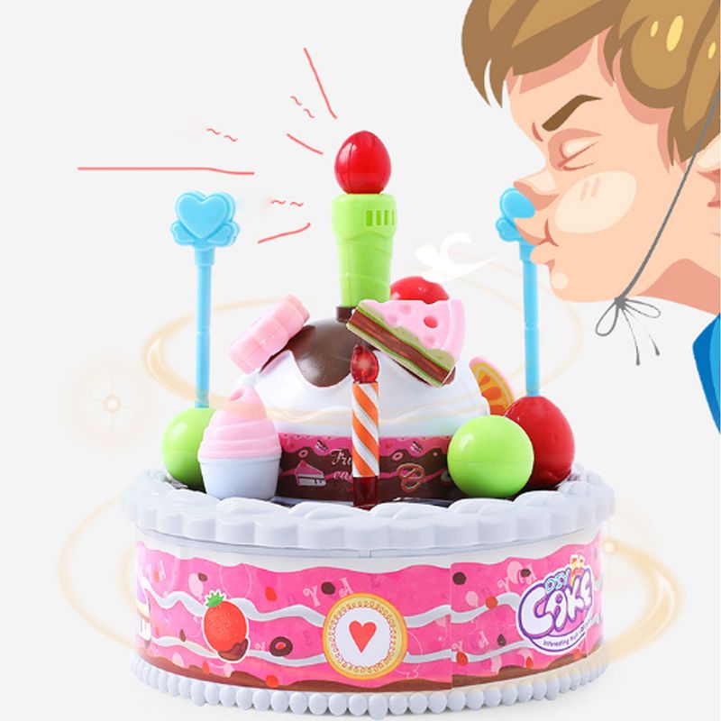 Igračka Za Rođendansku Tortu Za Djecu I Uradi Sam Model Rođendanske Torte S Funkcijom Snimanja Zvuka Rođendanski Poklon