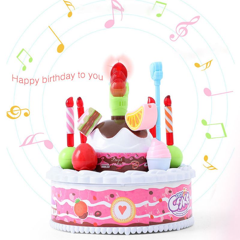 Igračka Za Rođendansku Tortu Za Djecu I Uradi Sam Model Rođendanske Torte S Funkcijom Snimanja Zvuka Rođendanski Poklon