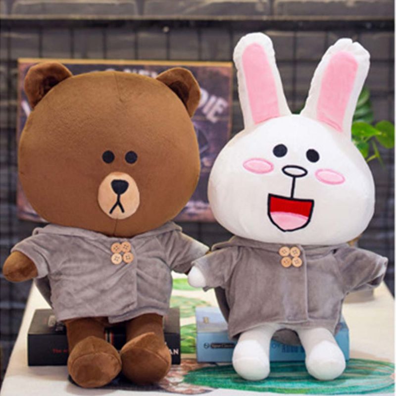 Veliki Smeđi Medvjed Lutka Nicole Rabbit Plišana Igračka Jastuk Teddy Bear Kao Darovi Za Ljubavnike I Djecu