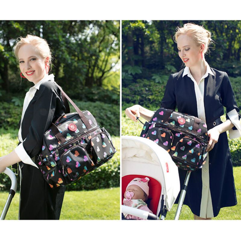 Insular Ženske Najlonske Torbe Za Pelene Za Bebe Mummy Weekender Bag Torba Za Preko Ramena