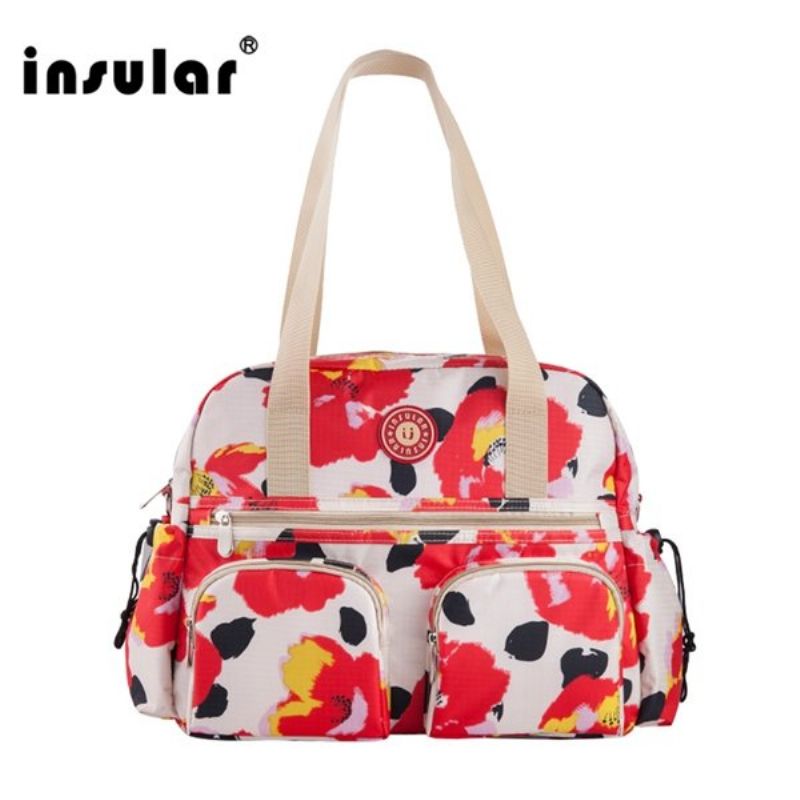 Insular Ženske Najlonske Torbe Za Pelene Za Bebe Mummy Weekender Bag Torba Za Preko Ramena