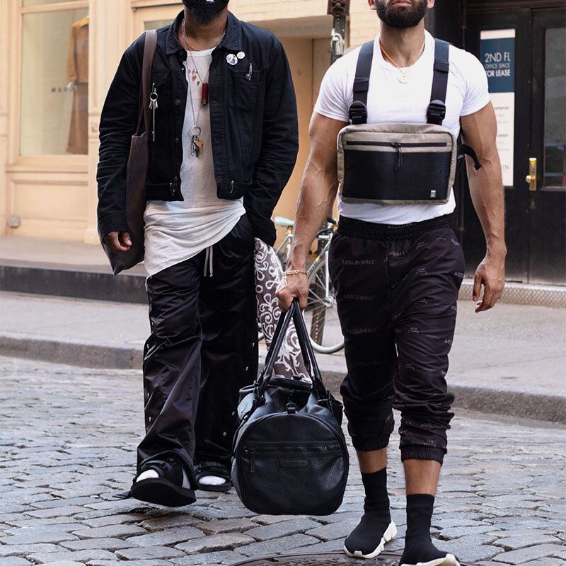 Muškarci Oxford Street Tactical Vest Torba Na Prsima Preko Ramena