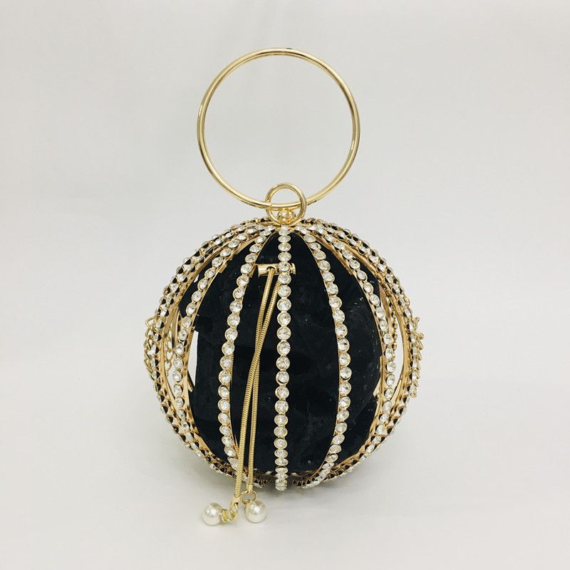 Večernja Torba Hollow Diamond Ball Bag