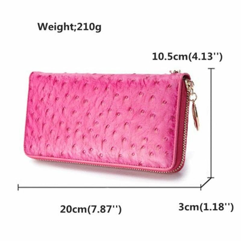 Ženska Prava Koža Elegantni Novčanik Clutchs Bag Wristlet