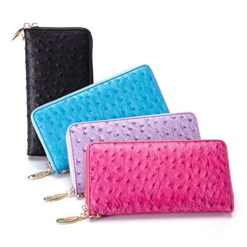 Ženska Prava Koža Elegantni Novčanik Clutchs Bag Wristlet