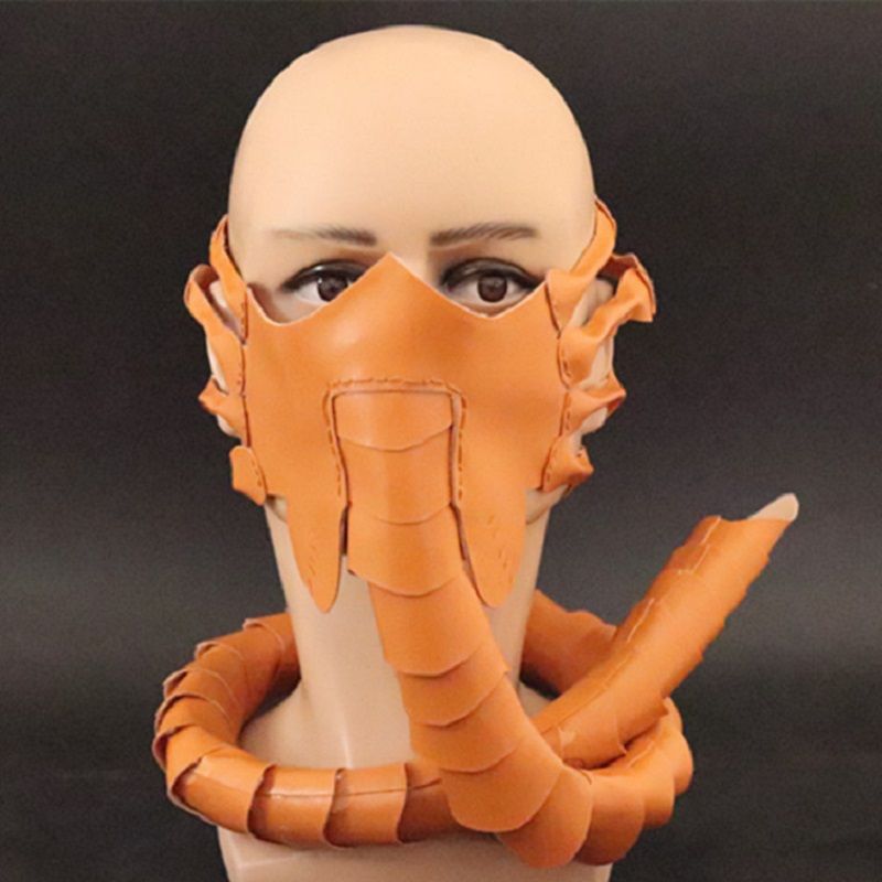 Alien Škorpion Maska Za Grljenje Lica Kostim Za Noć Vještica Strašni Rekvizit Lateks