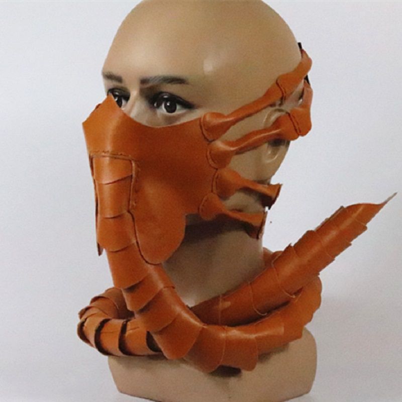 Alien Škorpion Maska Za Grljenje Lica Kostim Za Noć Vještica Strašni Rekvizit Lateks