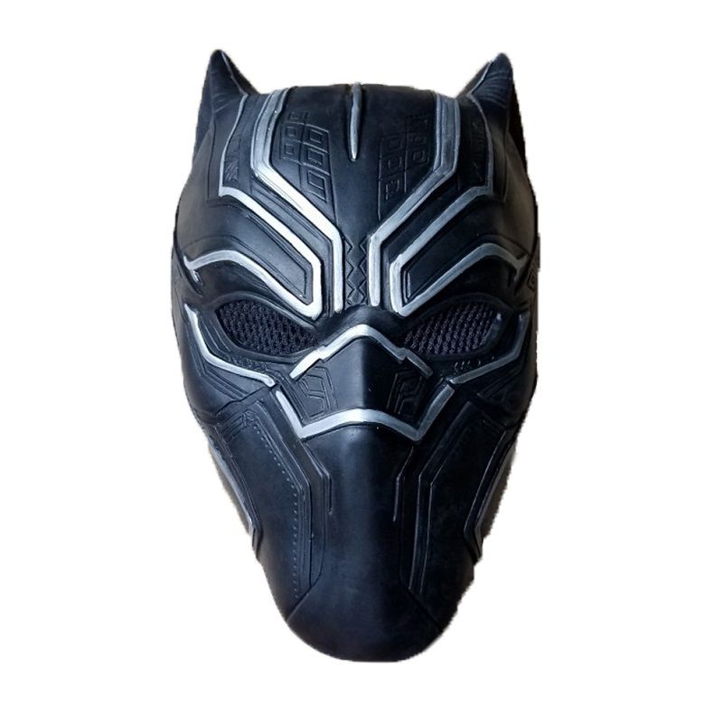 Black Panther Maska Od Lateksa Superhero Cosplay Pozornica Rekviziti