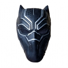 Black Panther Maska Od Lateksa Superhero Cosplay Pozornica Rekviziti