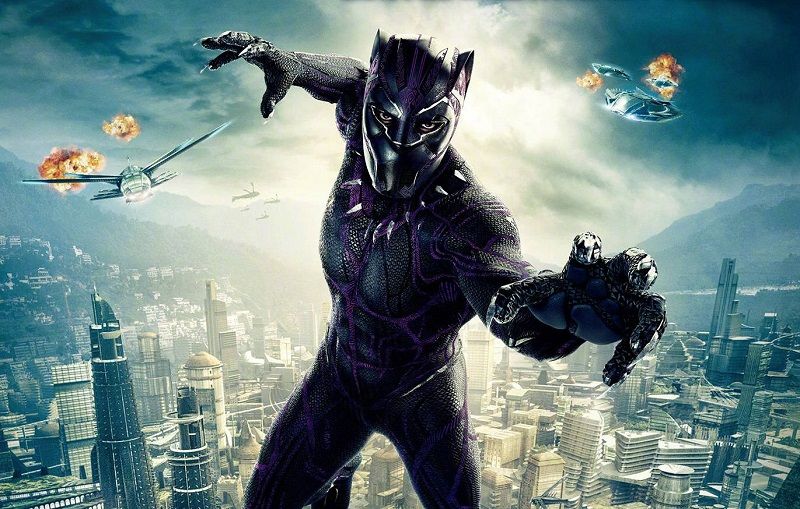 Black Panther Maska Od Lateksa Superhero Cosplay Pozornica Rekviziti