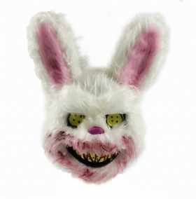Bleeding Evil Killer Rabbit Horror Plišana Maska Tiktok