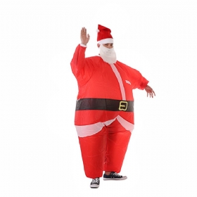 Božićni Kostimi Djeda Mraza Djed Mraz Odjeća Na Napuhavanje Cosplay Smiješne Aktivnosti Za Zabavu Plesni Rekviziti
