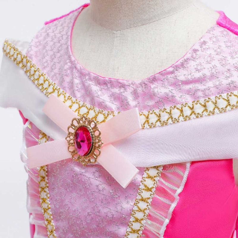 Haljina Princeze Kratkih Rukava Za Noć Vještica Cosplay Djevojčica Djeca Nose Grenadine Dugu Jednodijelnu Haljinu Suknja Za Nastup