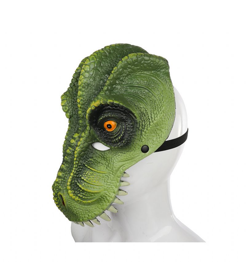 Halloween Dinosaur Tyrannosaurus Maska Karnevalska Zabava Ples Cosplay Rekviziti Ukras