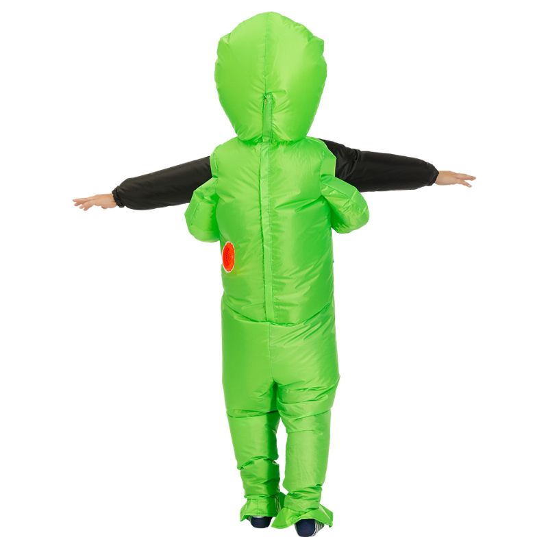 Hot Green Alien Kostim Na Napuhavanje Cosplay Funny Blow Up Suit Party Fancy Dress Halloween Za Odraslu Djecu