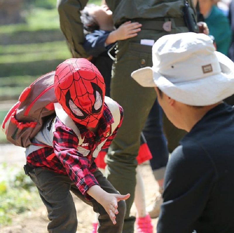 Jednostavno Opremljena Maska Super Hero Spiderman Dodatak Za Filmske Performanse