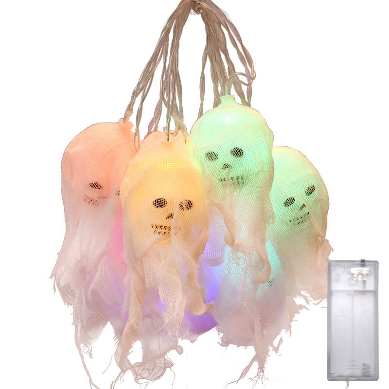 Jesen I Zima 2023. Novi Stil Halloween Ukrasa 2.5 M Led Svjetiljka String Ghost Skull Star Light S Jedinstvenim Dizajnom