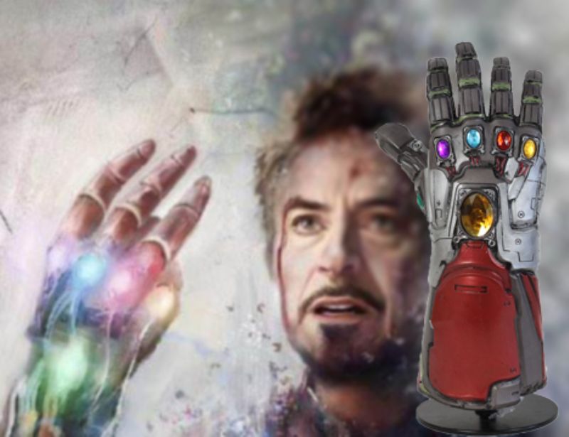 Legende Iron Man Tony Stark Infinity Gauntlet Gloves Filmski Rekvizit