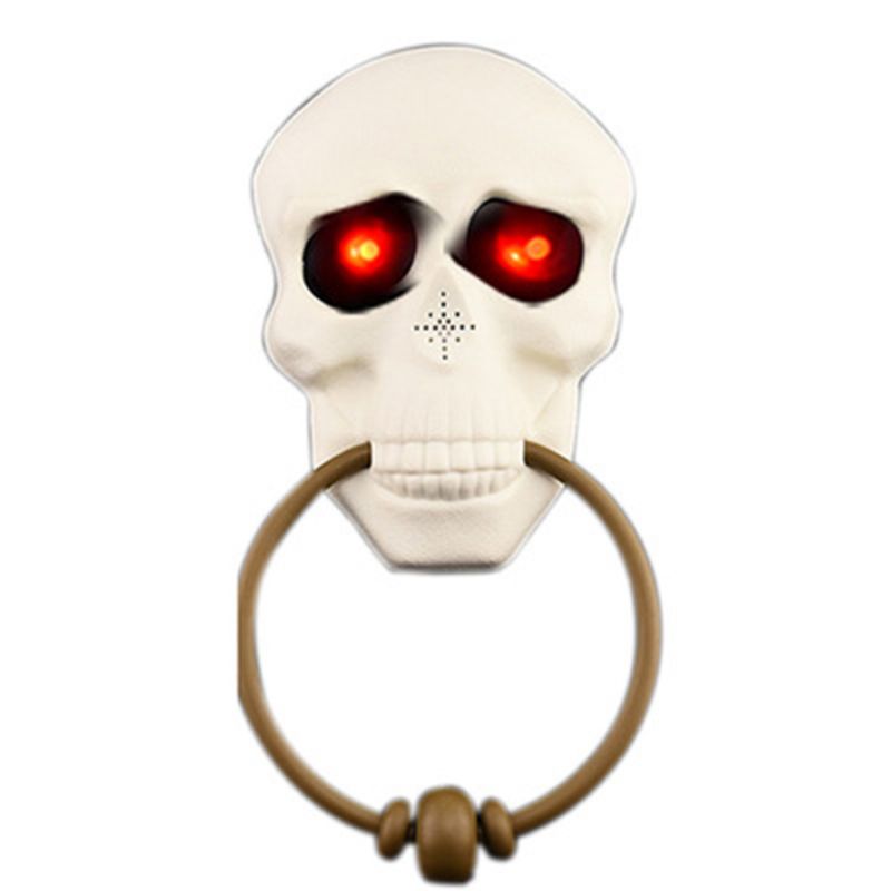 Maggot Toys Horror Doorbell Ghost Skeleton Whole House Pribor Za Zabavu Svjetleći Kostur Bundeve Dekoracija Za Noć Vještica