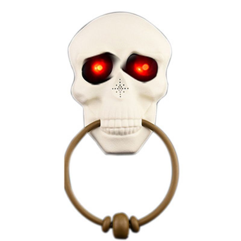 Maggot Toys Horror Doorbell Ghost Skeleton Whole House Pribor Za Zabavu Svjetleći Kostur Bundeve Dekoracija Za Noć Vještica