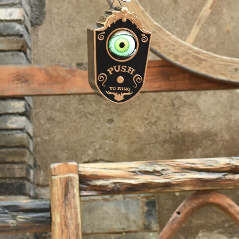 Maggot Toys Horror Doorbell Ghost Skeleton Whole House Pribor Za Zabavu Svjetleći Kostur Bundeve Dekoracija Za Noć Vještica