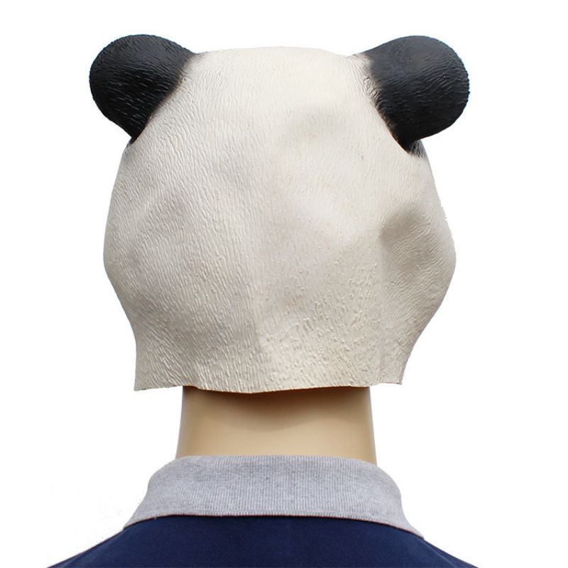 Noć Vještica Nova Oprema Za Blagdanske Zabave Životinjska Maska Od Lateksa Velika Panda 37*32*27