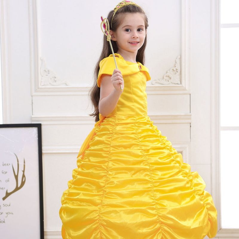 Noć Vještica Princess Bell Suknja Za Djevojčice Ljetna Ljepotica I Zvijer Dječja Haljina
