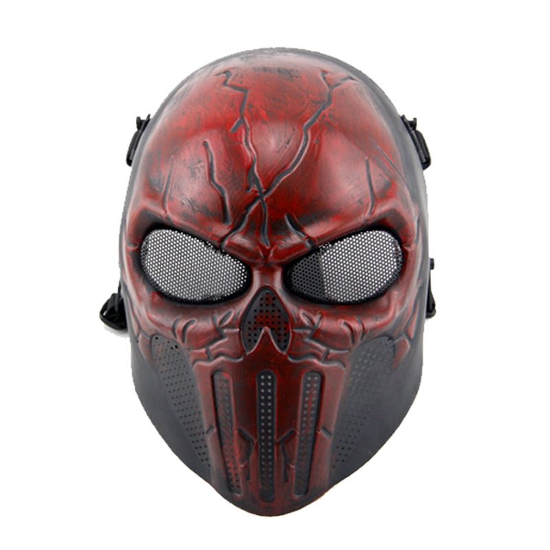 Punisher Scary Skull Maska Ears Protective Mask Real Man Field Protection