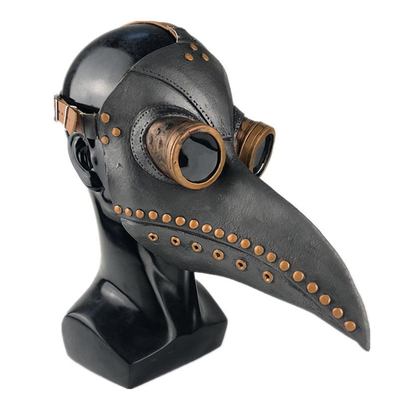 Smiješne Srednjovjekovne Steampunk Doktor Kuga Ptičja Maska Latex Punk Cosplay Maske Kljun Rekviziti Za Za Događaje Za Noć Vještica