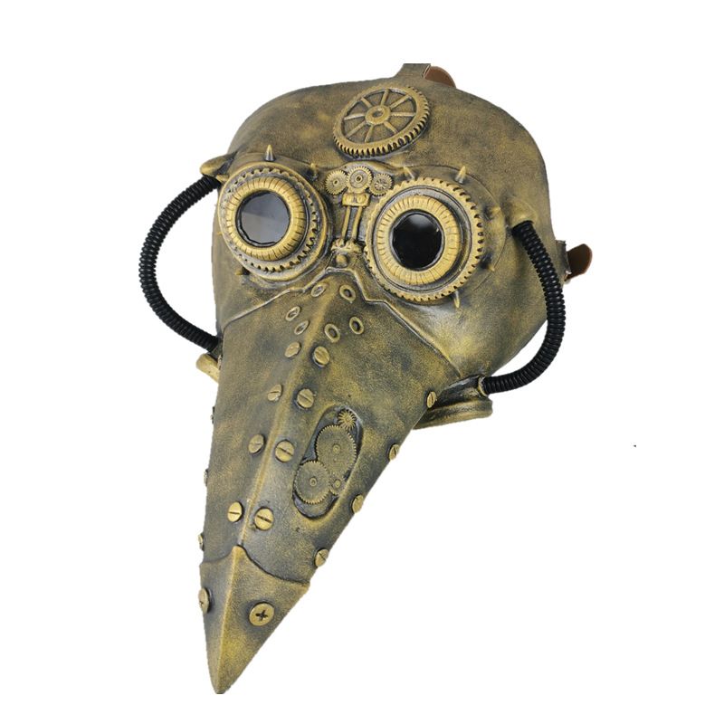 Smiješne Srednjovjekovne Steampunk Doktor Kuga Ptičja Maska Latex Punk Cosplay Maske Kljun Rekviziti Za Za Događaje Za Noć Vještica