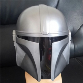 Star Wars Mandalorian Kaciga Pvc Maska Halloween Cosplay Šminka Kostim Rekviziti