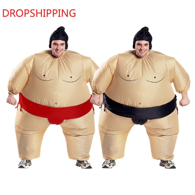 Sumo Kosplay Kostim Za Odrasle Na Napuhavanje U 2 Boje Za Noć Vještica Za Muškarce Žene Modna Izvedba Dropshipping