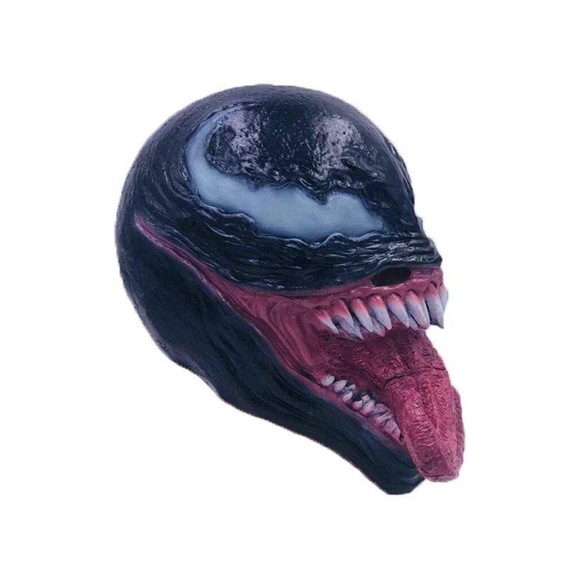 Universe Deluxe Venom Spiderman Maska Od Lateksa Noć Vještica Kostim Film Cosplay Crna