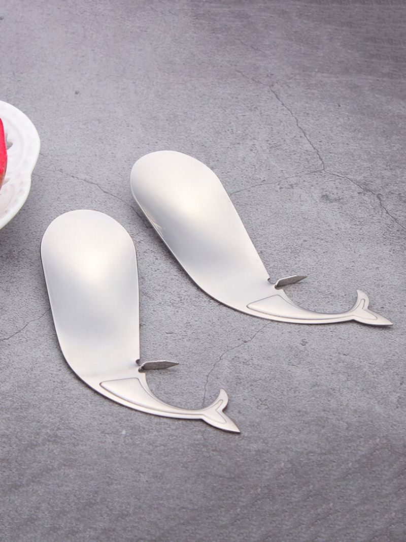 1 Kom. 304 Nehrđajući Čelik Otvarač Za Marakuje Kreativni Whale Egg Žlica Za Kopanje Voća Kuhinjski Rezač