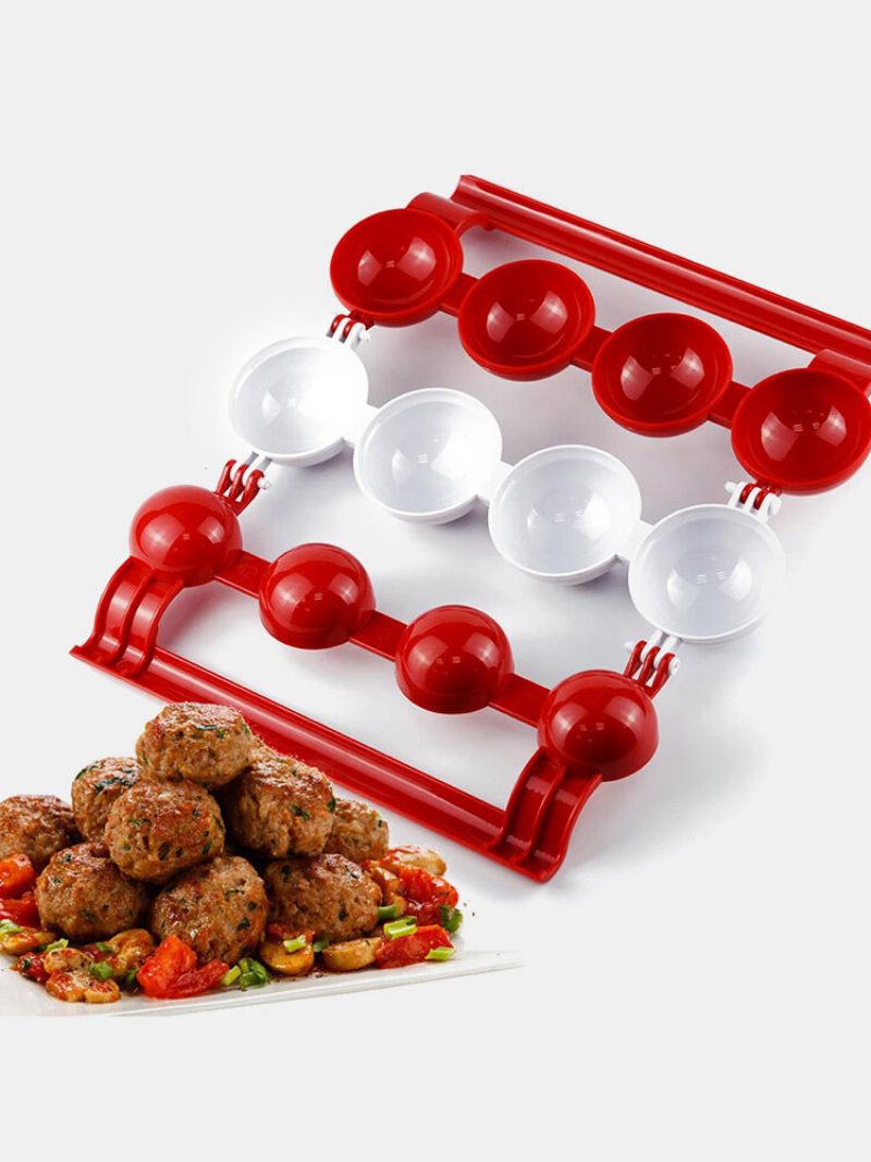 1 Pc Diy Press Meatball Fishball Gurmanski Kalup Piletina Slanina Quick Maker Kuhinjski Pribor Za Svečane Uživanje Alat