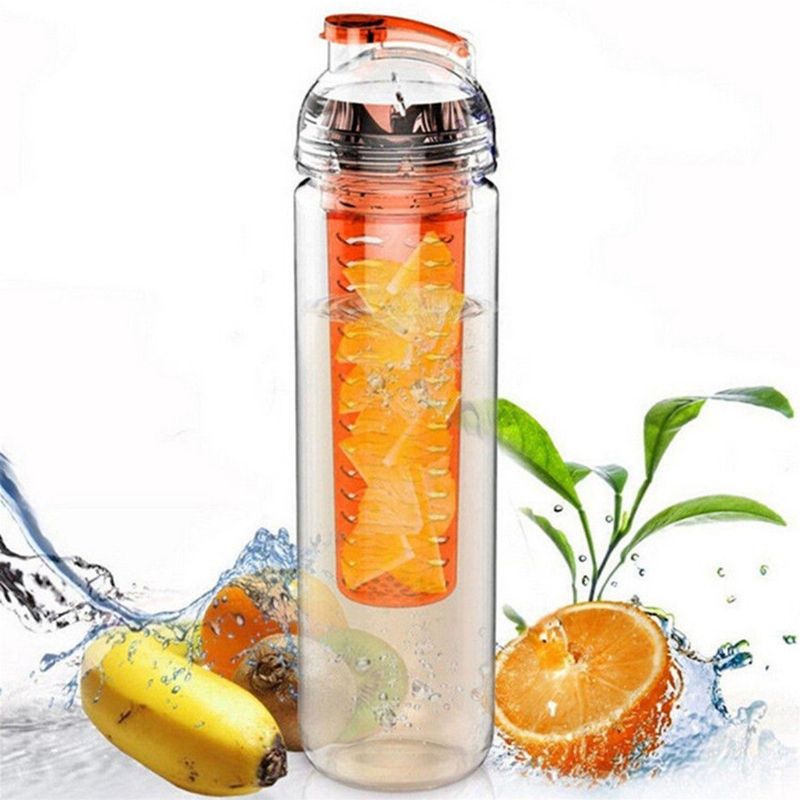 800 Ml Infuser Boce Za Vodu Biciklizam Sport Trening Voće Bez Bpa