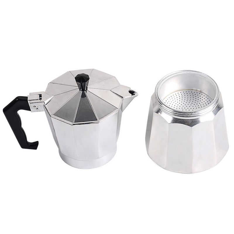 Aparat Za Kavu Na Ploči Za Kuhanje Aluminijski Lonac Za Mocha Espresso Za
