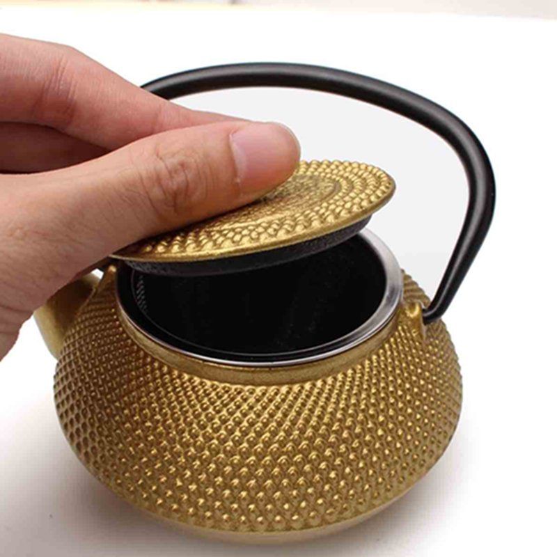 Čajnik Od Lijevanog Željeza U Japanskom Stilu Dolazi S Cjedilom Za Čaj