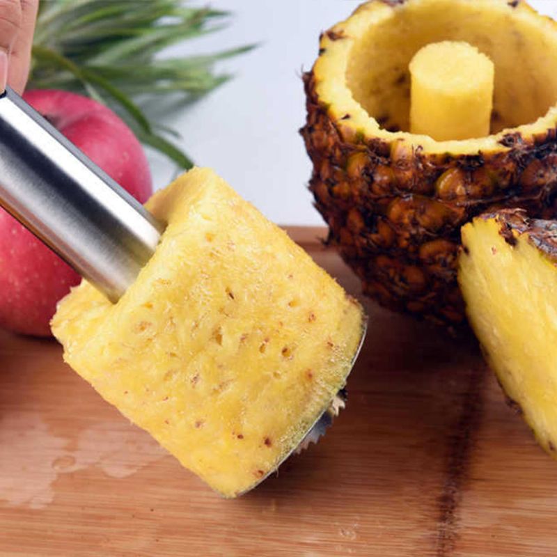 Kreativna Praktična Ljuštilica Za Ananas Od Nehrđajućeg Čelika Jednostavan Kuhinjski Rezač Voća Alati Za Kuhanje Gadget