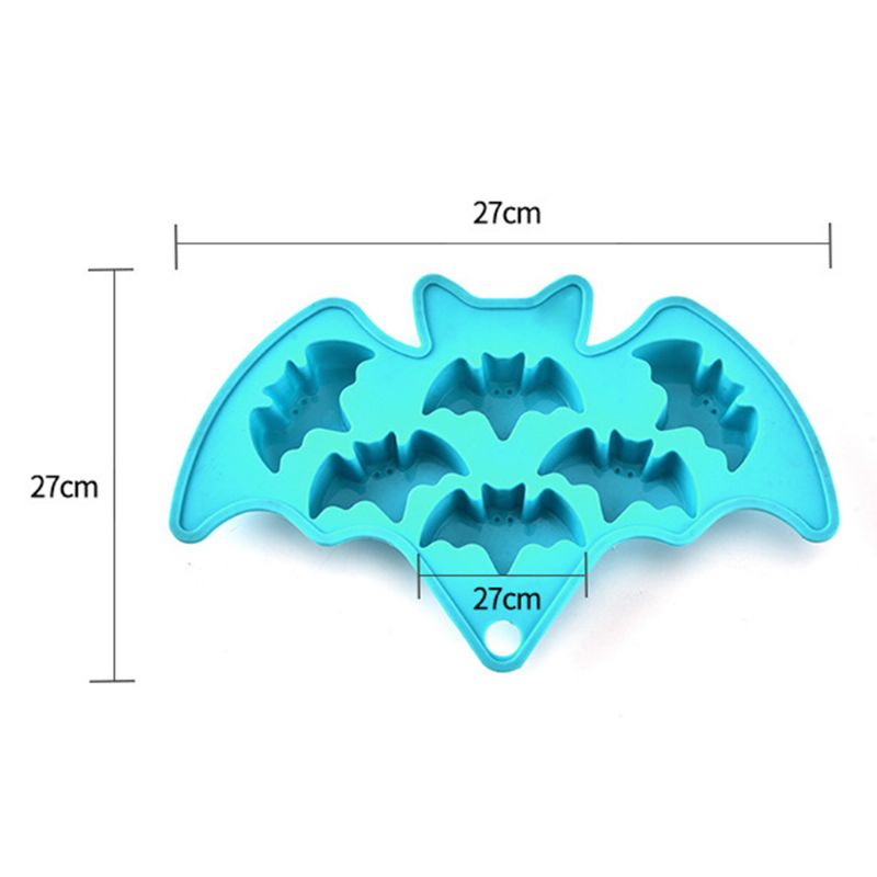 Kreativni Šišmiš Ice Cube Silikonski Ledeni Puding Kalup Za Žele Za Čokoladu Smrznuti