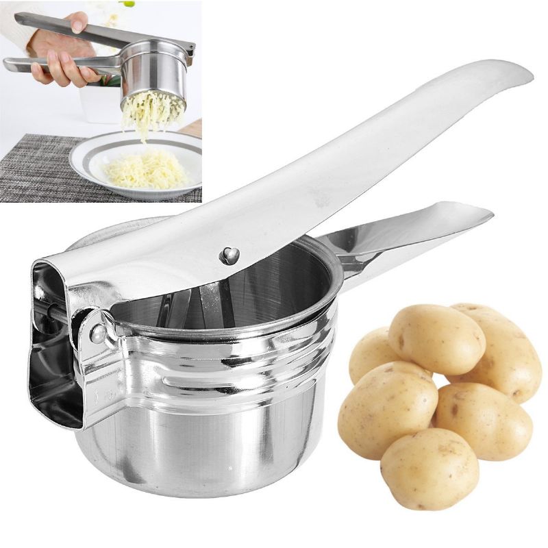 Mash Potato Ricer Masher Preša Za Voće Od Nehrđajućeg Čelika Profesionalni Kuhinjski Alati