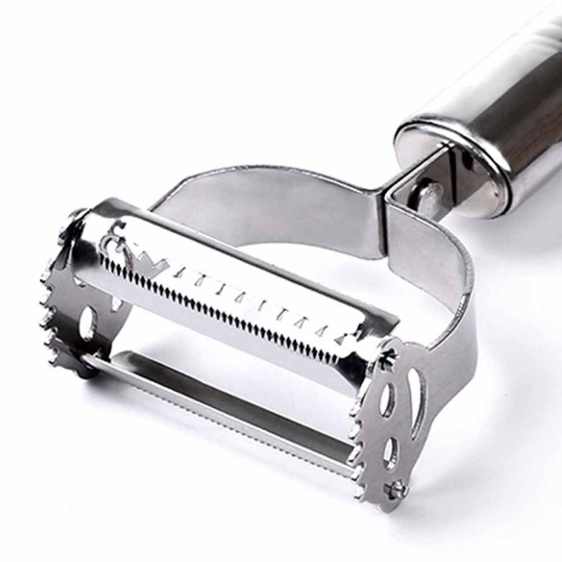 Nož Za Guljenje Dva U Jednom Višenamjenski Nož Za Od Nehrđajućeg Čelika S Dizajnom Za I Brijanje
