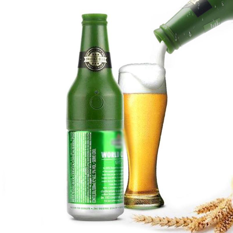 Prijenosni Zvučni Pjenilac Za Limenke Piva Za Zabavu Na Otvorenom Kušanje Vina Univerzalni Mjehurić Za Hranu Dugotrajna Baterija Mini Pjenilica Za Pivo