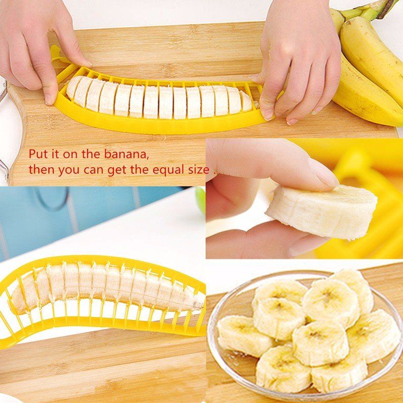 Rezač Za Banane Sjeckalica Gulilica Za Voćnu Salatu Povrće Kuhinjski Alat