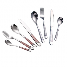 Set Posuđa Od Nehrđajućeg Čelika Od 4 Komada Thicken Western Cuisine Stakes Noževi Set Vilica I Žlica S Naljepnicom Za Visoke Temperature Craft