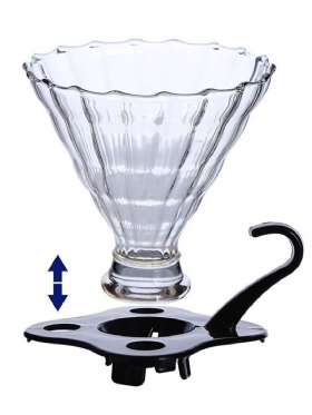 Stakleni Aparat Za Kavu Filter Lijevak Kapalica Za Cjedilo Za Višekratnu Upotrebu List Čaja Za Začine Za Čaj