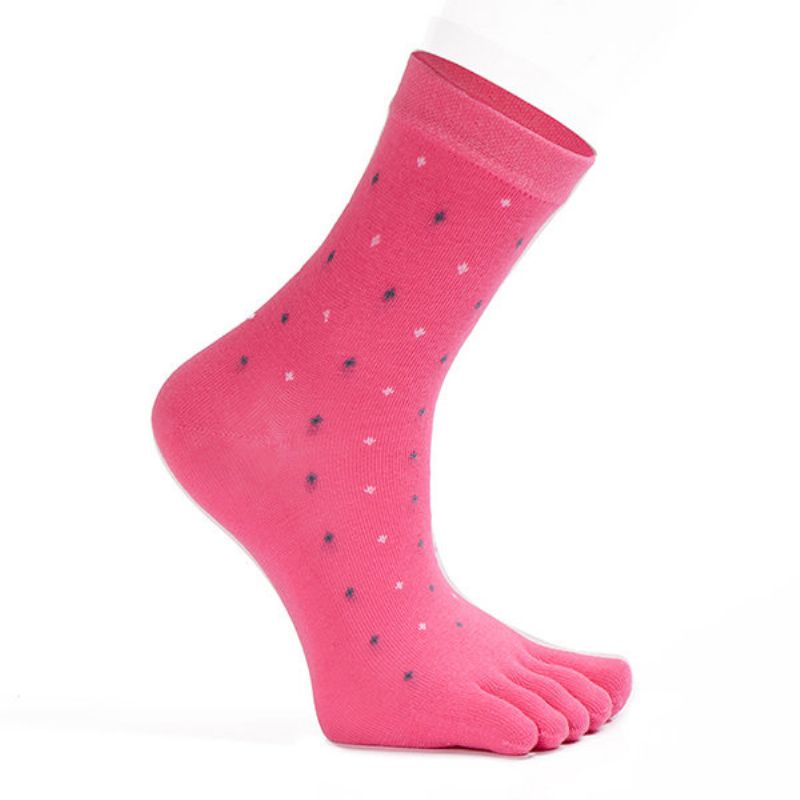 Kutija Čarapa Ženske Pamučne Prozračne Valovite Čarape Ležerne Tople Srednje Tube Podne