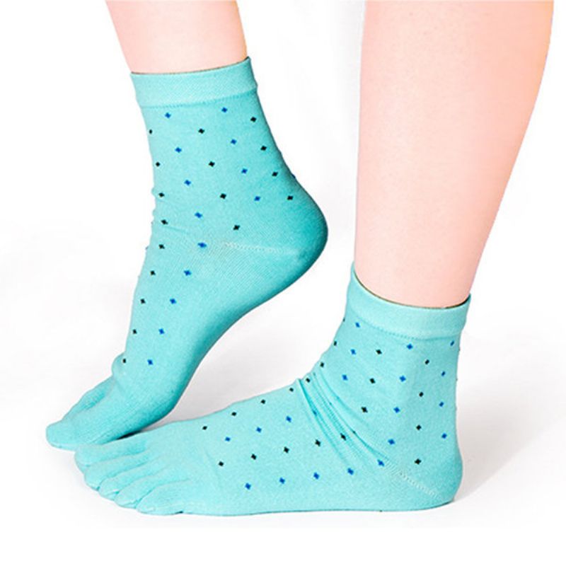 Kutija Čarapa Ženske Pamučne Prozračne Valovite Čarape Ležerne Tople Srednje Tube Podne